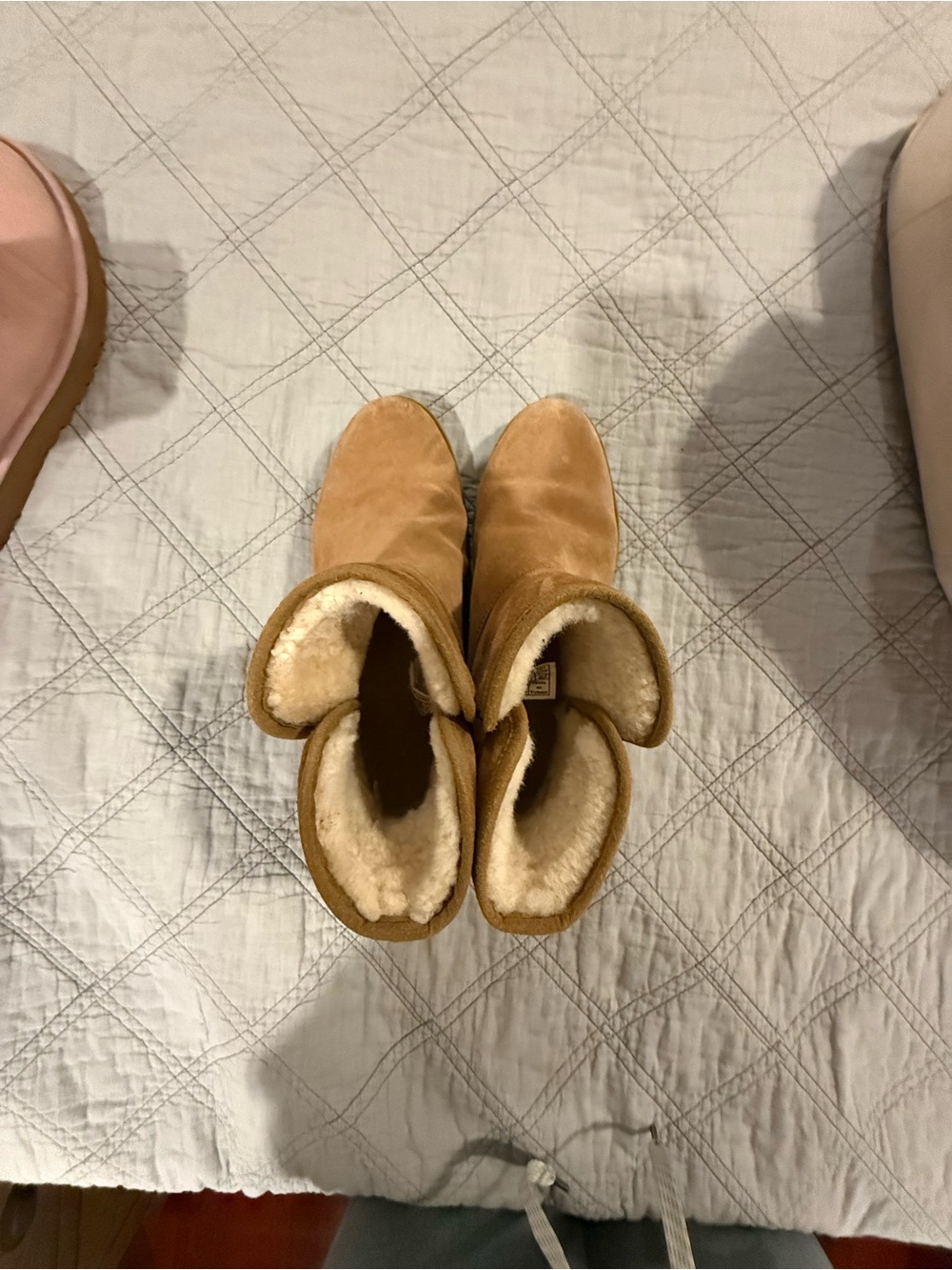 UGG Women's Chestnut Shearling-Lined Winter Boots